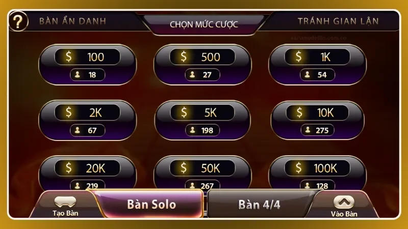 Phòng chơi ổn định mang đến trải nghiệm hấp dẫn và cạnh tranh cao